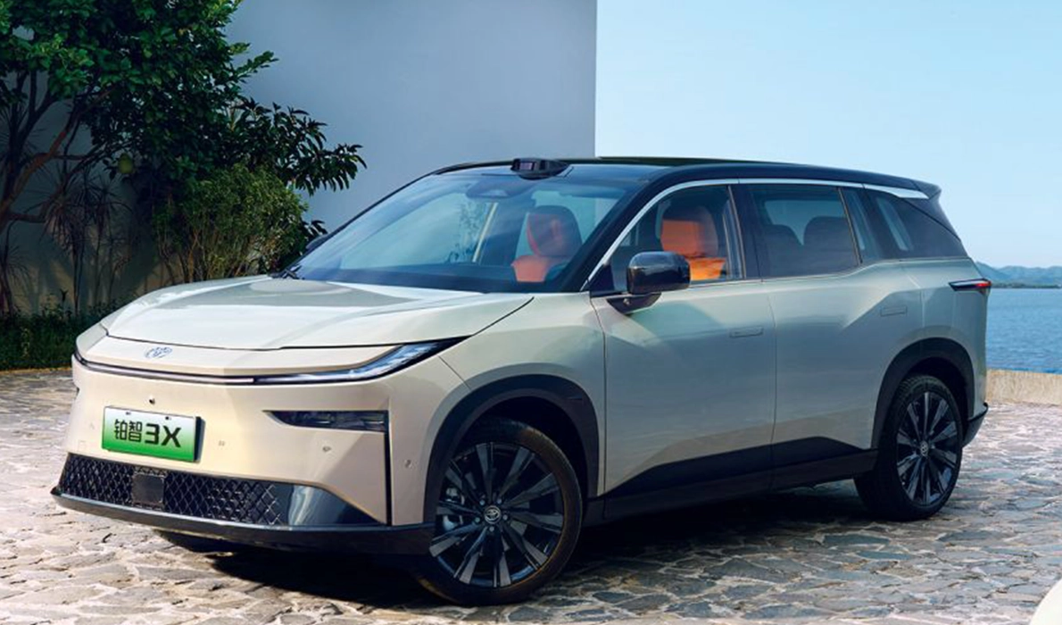 Toyota bZ3X electric crossover